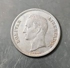 1954 Venezuela  Silver Coin 25 Centavos   Y  35 