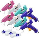 Mini Hot Glue Gun Set - 8 Pieces For Crafts  Diy Projects  Quick Repairs  Arts  