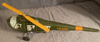 Neat Vintage  J  Chein  U s  Army  63201  13   Tin  Friction  Helicopter