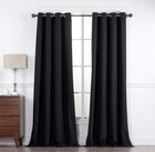 100  Blackout Yhsf Grommet Window Curtain Set 52  W X 84  L Pack Of 2 Panels