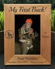 Deer Hunting    First Buck    Photo Frame    Picture Frame    Custom Engraved