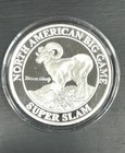 Desert Sheep Super Slam North American Hunting Club  999 Silver Round