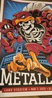     metallica M72 Tour Blacksburg Poster 5-7-2025 Lane Stadium Va  Tech  339 900    