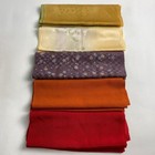 Obiage 5 Set Silk Japanese Kimono Furisode Houmongi Komon Orange