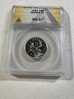 1963 Canada 25 Cents Silver Coin Proof Like Graded Ms 67 By Anacs