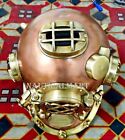 Copper Brass Diving Helmet Mark V Antique Decorative 18  Diving Helmet Gift