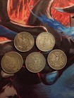 1921 Morgan Silver Dollar Lot Of 5