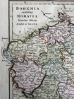 Bohemia Moravia Austrian Silesia Eger Glatz 1800 Wilkinson Scarce Map