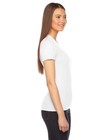 63 Piece Bulk Box American Apparel Women s Fine Jersey Tee Size Small Silver