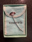 Vintage Tiffany   Co   Sterling Silver Calla Lily 925 Brooch Pin With Pouch