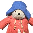 Vintage 1980 Paddington Bear 14  Plush Gabrielle Designs Original Tag Harrods