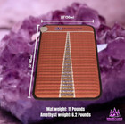 Medicrystal Infrared Heat Amethyst Mini Mat - 32 l X 20 w - Open Box