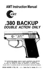 Amt  380 Backup 380  Dao Double Action Only Pistol Owners Manual