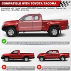 Roof Rack Cargo Luggage Carrier Fits Toyota Tacoma Access Cab 2005-2023 Hardtop