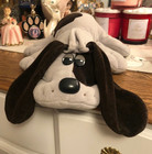 Vintage Tonka Pound Puppies Gray Brown Dog 18  Plush Toy Stuffed Animal 1985