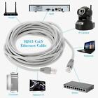 32ft 10m Rj45 Cat5 5e Cat5e Ethernet Network Lan Path Cable Male Cord Grey Us