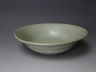 Korean Goryeo Dynasty  12-13cc  Celadon Stoneware Dish With Molded Decor