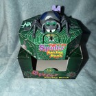Vintage 1998 Wind Up Spider Savings Bank Tested   Works  New W box Nos Halloween