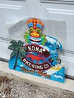 Rare Kona Beer Brewing Metal Sign 16x14