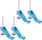Powertec Aluminum Cam Clamp 1 4 Inch -20 Threaded Insert - 4 Pk  71501 