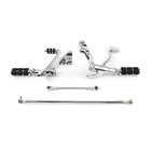 Forward Control Foot Pegs Levers Linkages For Harley Sportster Xl 1200 883 04-13