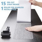 Stair Treads Non Slip 6  X 30   15-pack Pre-cut Clear Anti Slip Strips For   