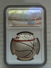 2020-p Basketball Hall Of Fame Colorized 99 9  Silver Dollar Ngc Pr70 Dcam  1