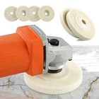 Sponge Fiber Polishing Sheet For Stone Renovation The Angle Grinder Grinds Sheet