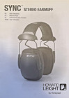 New  open Box  Howard Leight Honeywell Sync Hearing Protector Headphones Nrr 25