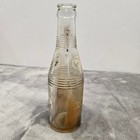Vintage Double Cola Jr Soda Bottle Ribbed Glass 6oz Costly Flavors Foreign Lands