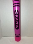 Vintage Crayola Crayon Pink 35 Inch 1988 Fantazia Piggy Coin Bank Made In Usa