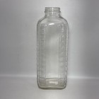 Vintage Refrigerator Water Bottle Embossed Water No Lid