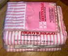Nos 4 Pc Vintage Cannon Monticello Full Fitted   Flat Sheets 2 Pillowcases Set