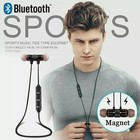 Headphones Wireless Bluetooth Sport Gym Earphones Earbuds Headset With Mic Bass