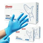 Us Seller Nitrile Exam Gloves 100 Pcs Powder-free Food-safe Disposable Glove