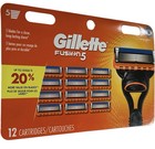 Brand New Gillette Fusion 5 Refill Razor Blades  12 Cartridges
