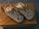 Vintage Sears    tough Steppers    Baby Shoes     Felt Booties With Embroidery  origin