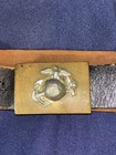 Rare P1875 Usmc Indian War Span-am Belt   Ega Buckle Marine Uniform China
