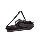    crossrock Pro-grade Alto Saxophone Case   Space Gray  Tsa Lock  Stylish  