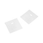 Earring Display Hang Flocked Cards 2 x2  Jewelry Hanging Card