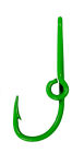  Lime Green Fish Hook Hat Pin  Eagle Claw Fish Hook Hat Pin Fish Hook Tie Clip