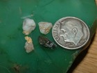 4 Gold Quartz Specimens  9 Gram California Oregon