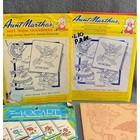 Aunt Martha Vogart Hot Iron Transfers Embroidery Design Patterns Set Of 8