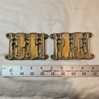 Toy Lead Soldier Mold 3 Soldiers American Doughboys Ww 1 Vintage 1930 s