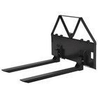    46  Heavy Duty Pallet Forks 3200lbs Quick Attach Forks For Tractor   Skid Steer