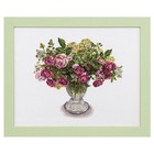 Lecien Cross Stitch Embroidery Kit Autumn Rose Arrangement 552110