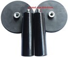 Gebildet Vehicle Car Wrap Gripper Magnets Holder  Sign Making Black-4pcs 