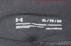 Under Armour Heatgear Compression Leggings Capri Length Size Xl Black orange