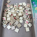 Pokerkub Board Game 1983 Pressman Multi-directional Poker Game Tiles - Complete