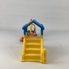 Fisher Price Little People Toy Playground Playset Tire Swing Slide Vintage 2005